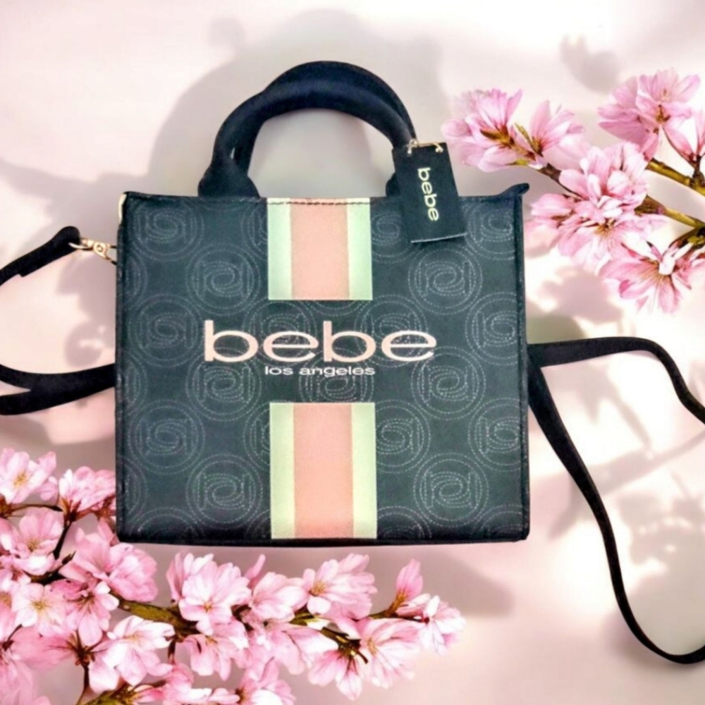 Bebe Black/Pink Bag